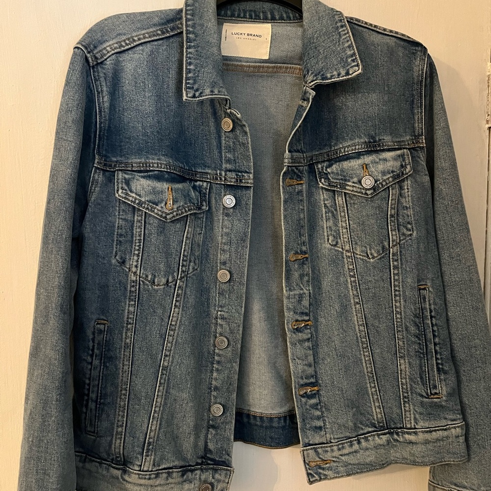 Lucky Brand Classic Blue Jean Jacket